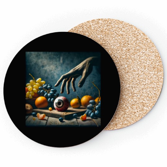 a snack for Halloween Coasters