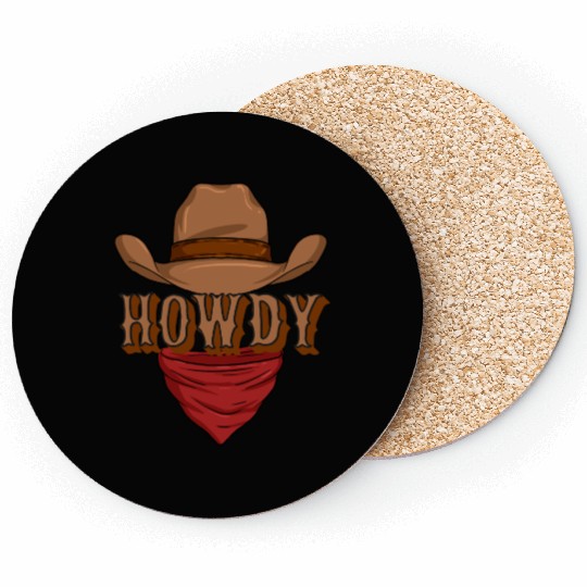 Howdy Cowboy Coasters
