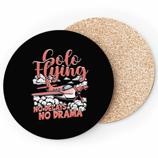 First Solo Flight Pilot Solo Flying No Delays Coasters