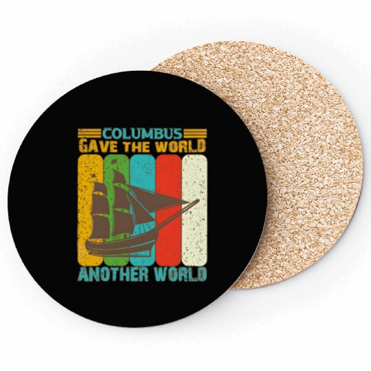 Columbus Day Coasters Coasters Lovers Day