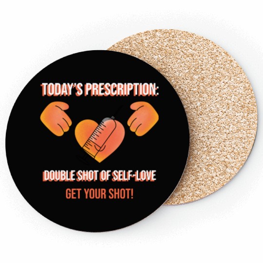 Todays prescription Love Single Hot Doctor Nurse Coasters