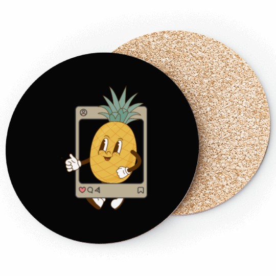 pineapple funny Coasters