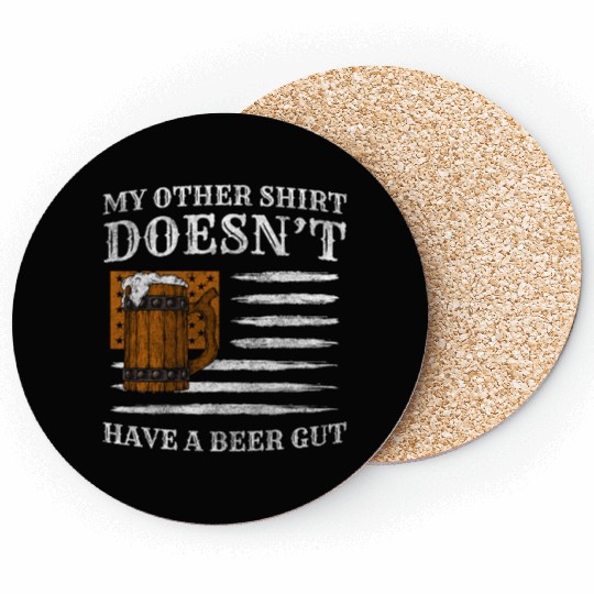 Partying Drinking Men's Evening Drunk Coasters