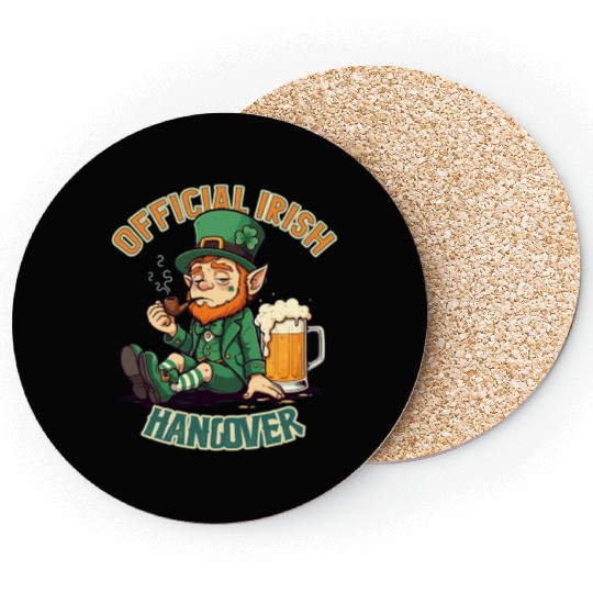 Irish Drinking Hangover Coasters