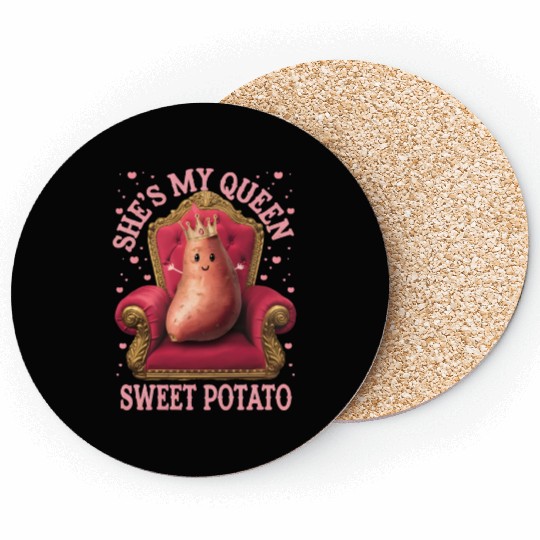 She s my sweet Potato Coasters