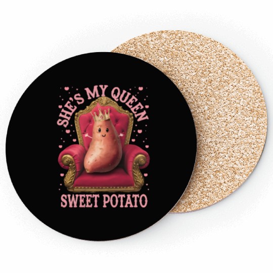 She s my sweet Potato Coasters