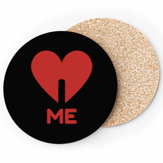 I LOVE ME Coasters