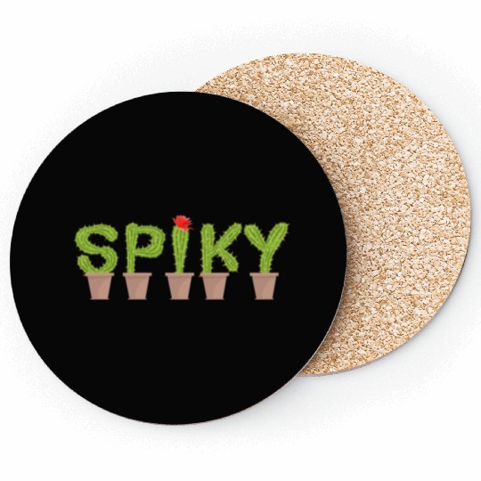 Spiky Cactus Coasters