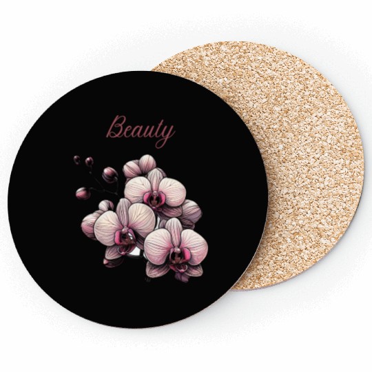 Orchid Elegance: A Symbol of Timeless Beauty Coasters