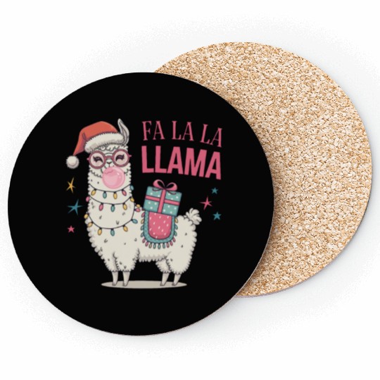 Christmas Llamas, Fa La La Llama Coasters