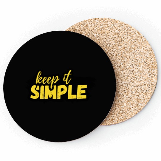 Keep it Simple Coasters