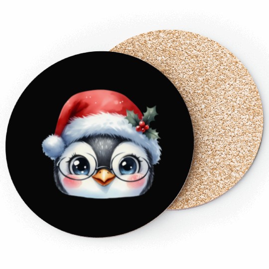 Cute Christmas, Christmas Animals Coasters