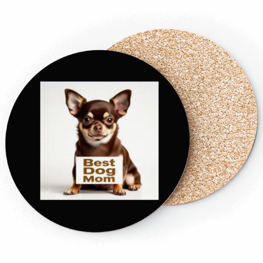 #2/Chihuahua/Best dog Mom Coasters