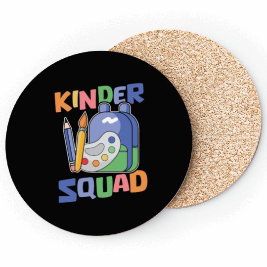 Elementary Teacher Squad Coasters