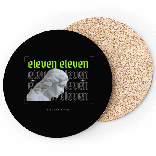 Eleven Eleven Angel Numbers Coasters