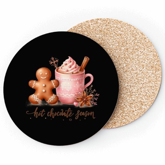 Hot Chocolate Season Coasters