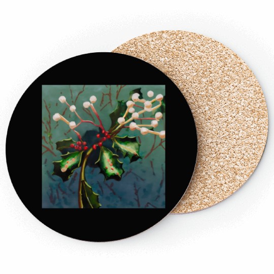Your mistletoe Coasters