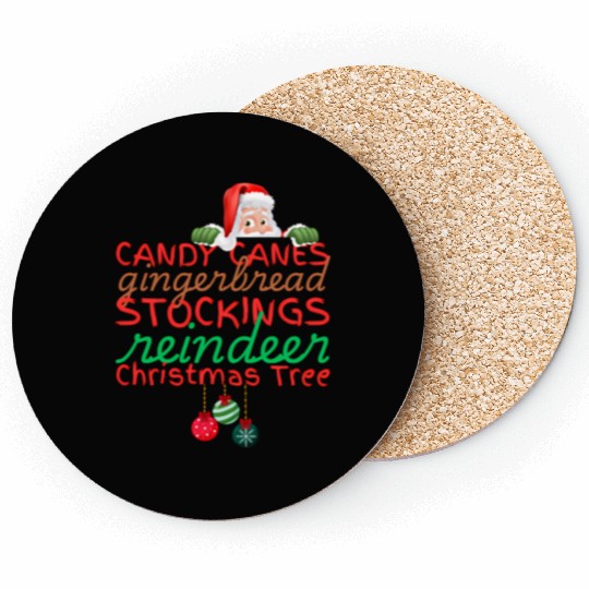 CANDY CANES Coasters