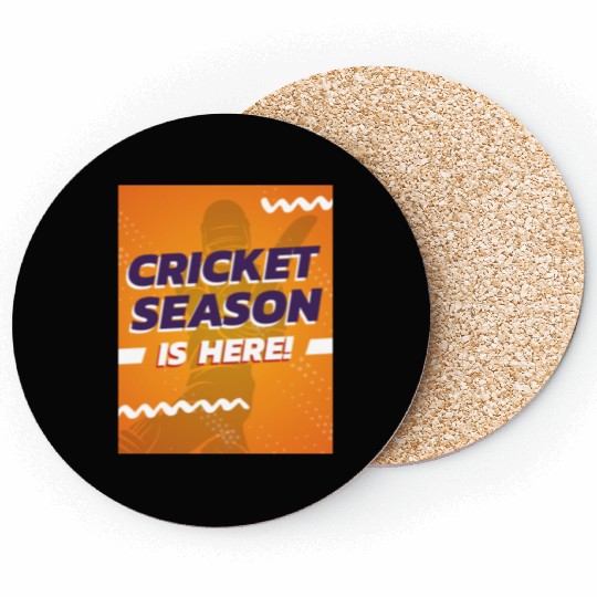 CRICKET 2025 Coasters