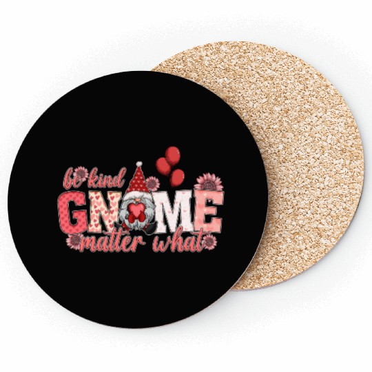Gnomes Valentines Revelin Coasters