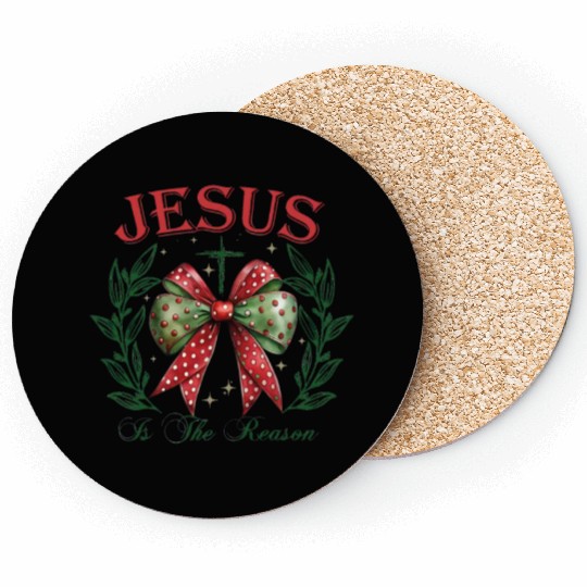 Jesus Christmas Coasters