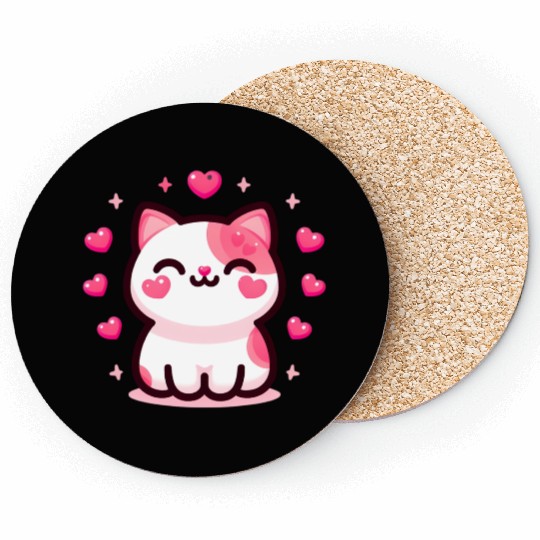Valentines Retro, Valentine Day Coasters