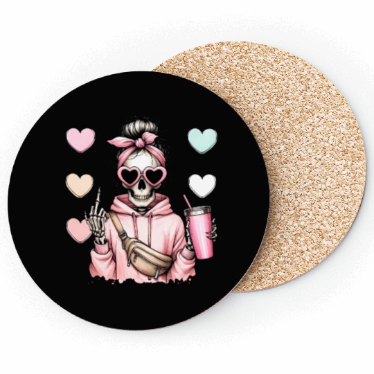 Valentines Day, Valentine Retro Coasters