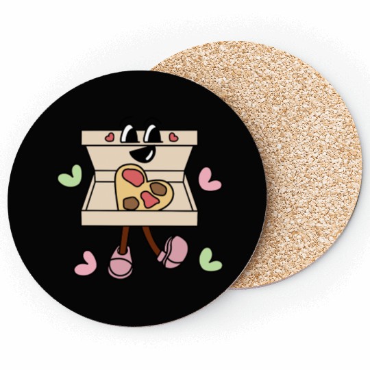 Valentines Day, Valentine Retro Coasters