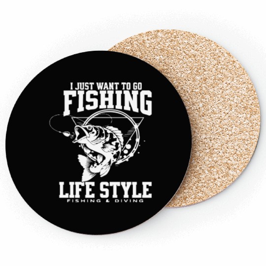 FISHING LIFE STYLE Coasters