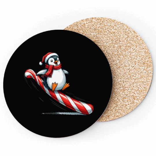 Penguin Candy Fun Coasters