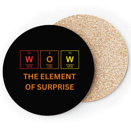 THE ELEMENT OF SURPRISE Coasters