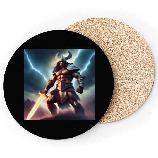 The Legendary Warrior Coasters