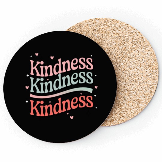 Kindness in Pastels - Spread the Love Coasters