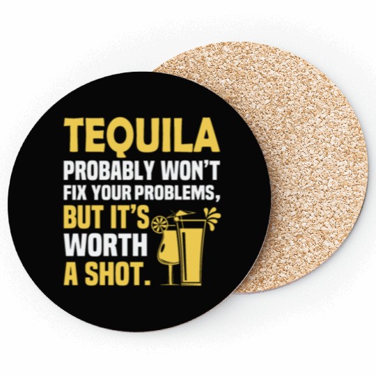 Tequila Probably Won't Fix Your Problems, But It's Coasters