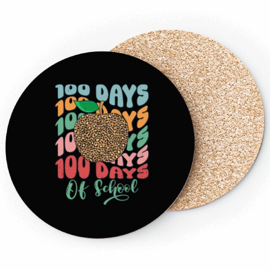100 Days Of School Coasters