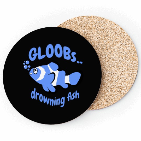 Drowning fish Coasters