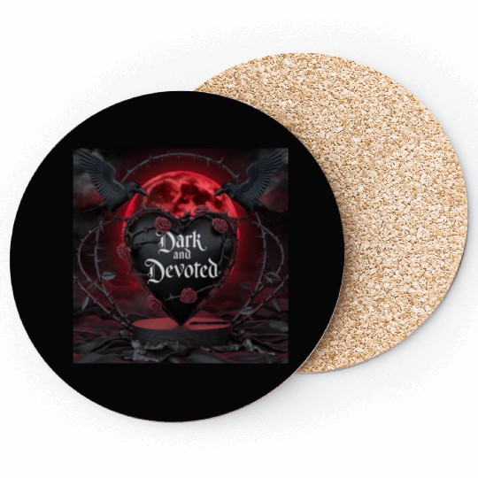 Devote saint Valentine Coasters