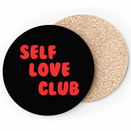 Self Love Club on Women's Coasters