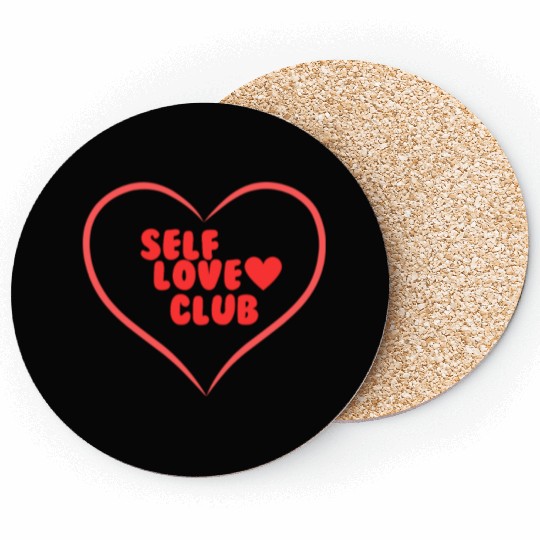 Self Love Club on Women's Coasters