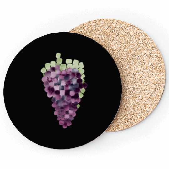 Grape Mosaic Coasters