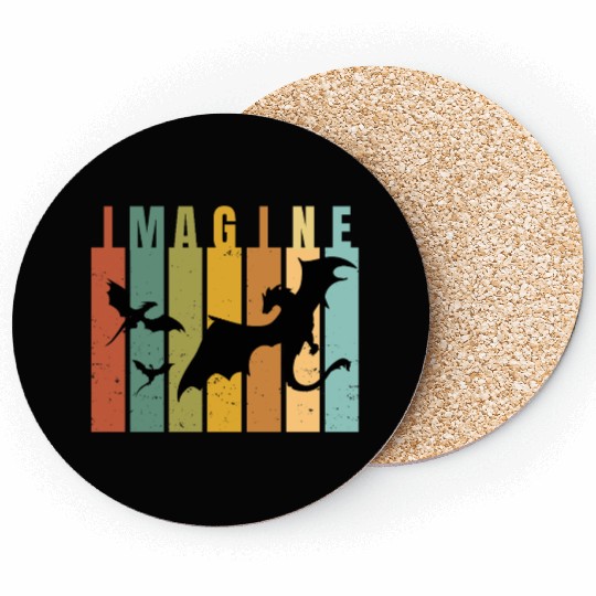 Imagine Fantasy Beasts - Dragons Coasters