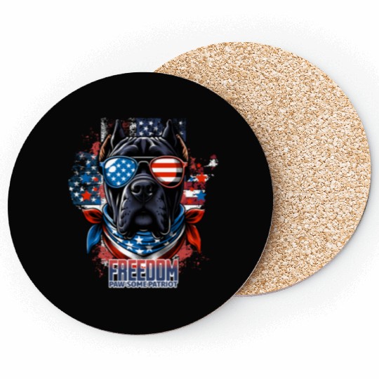 Paw-some Cane Corso Coasters
