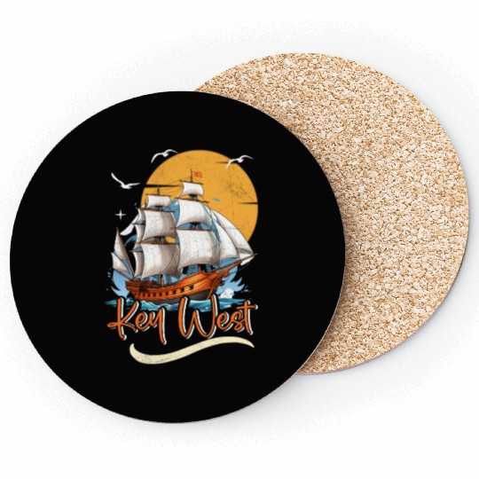 KEY-WEST FLORIDA Sunshine-State Florida Keys Coasters