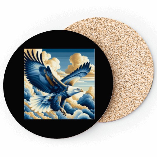 Fantasy Eagle Design Coasters