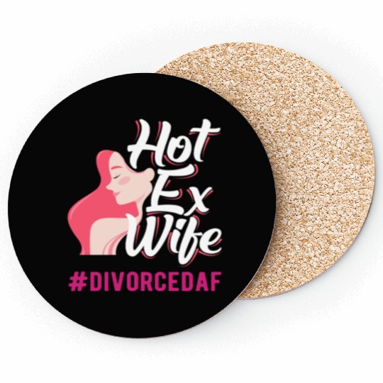Hot Ex Wife DivorcedAF Divorce Coasters