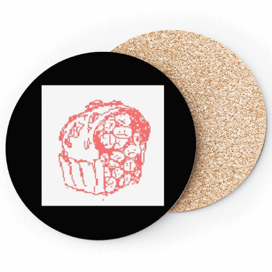 Sketching Sweetness Coasters