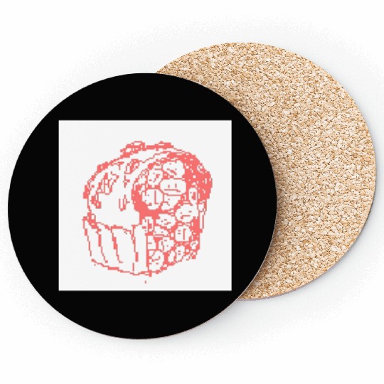 Sketching Sweetness Coasters