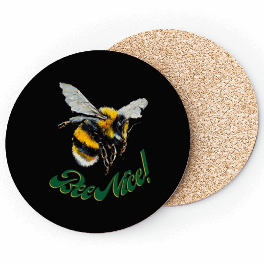 Bee Nice! Coasters