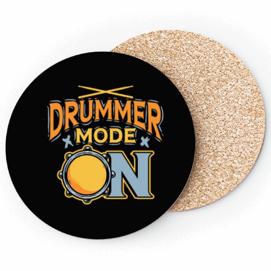 Cardio Drumming Drummer Mode On Coasters