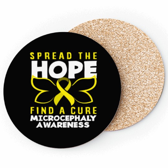 Spread The Hope Microcephaly Awareness Coasters